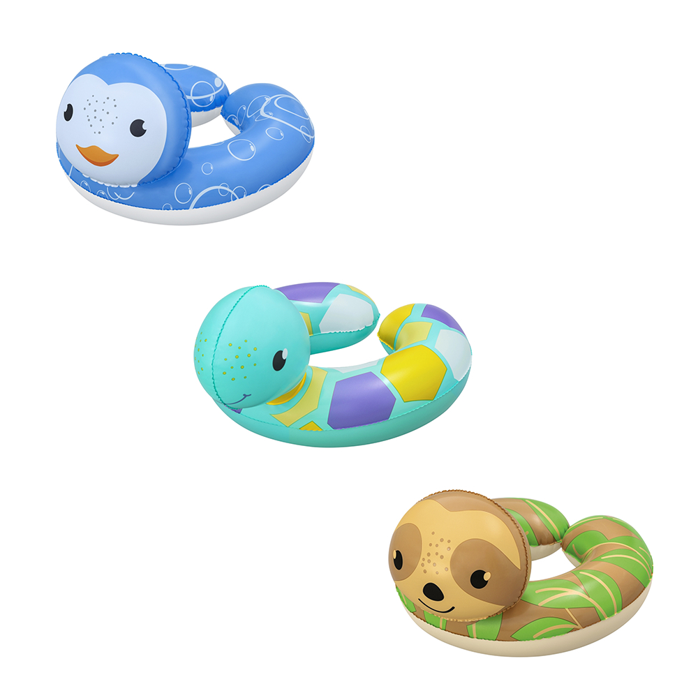 Boia Circular infantil Animais Três Modelos de Estampa Bestway em Oferta na Shopee