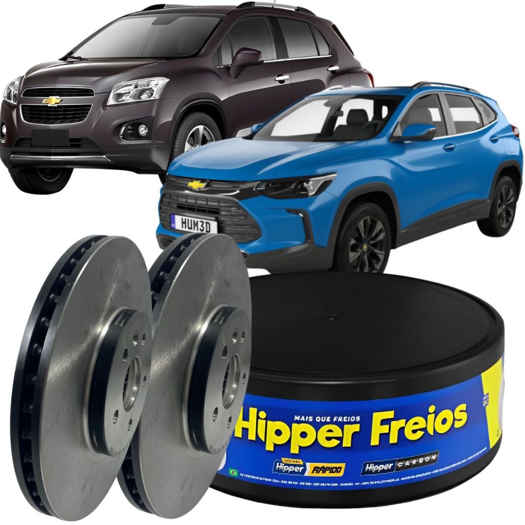 Disco Freio Dianteiro Ventilado Gm Tracker 1.4 16v 2014 À 2019 - Spare Parts and Accessories for Vehicles