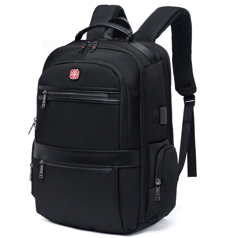 Mochila Masculina Porta Notebook Grande Impermeável Com Alça reforçada e USB Trabalho Faculdade
