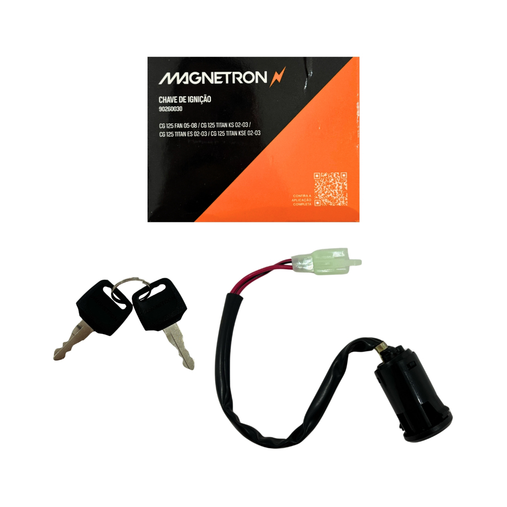 Chave De Ignição Honda CG Fan Titan 125 2002 2003 2004 2005 2006 2007 2008 Magnetron em Oferta na Shopee