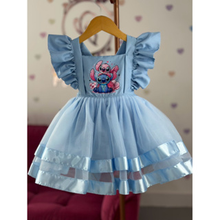 Vestido Romper Stitch e Angel em Oferta na Shopee