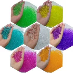 Bolinhas De Gel Cresce Na Água Decoração Vaso Plantas 2.000