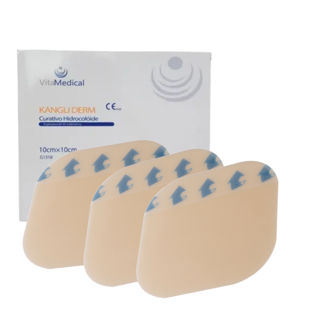 Kit 3 Curativo Hidrocoloide 10x10 Extra Fino Sem Borda Para Feridas em Oferta na Shopee
