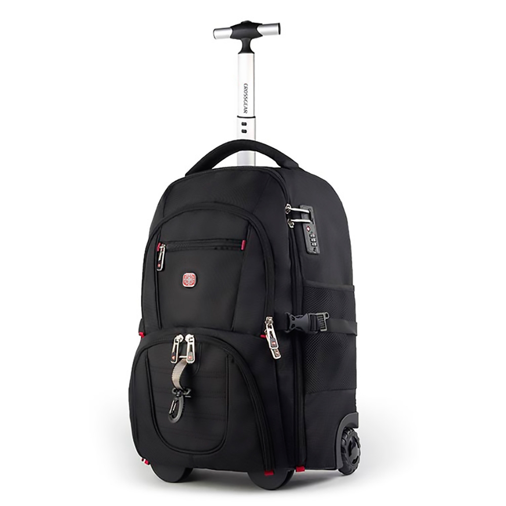 Mochila Rodinha Roda Grande Puxador Reforçado Escola Colégio Trabalho