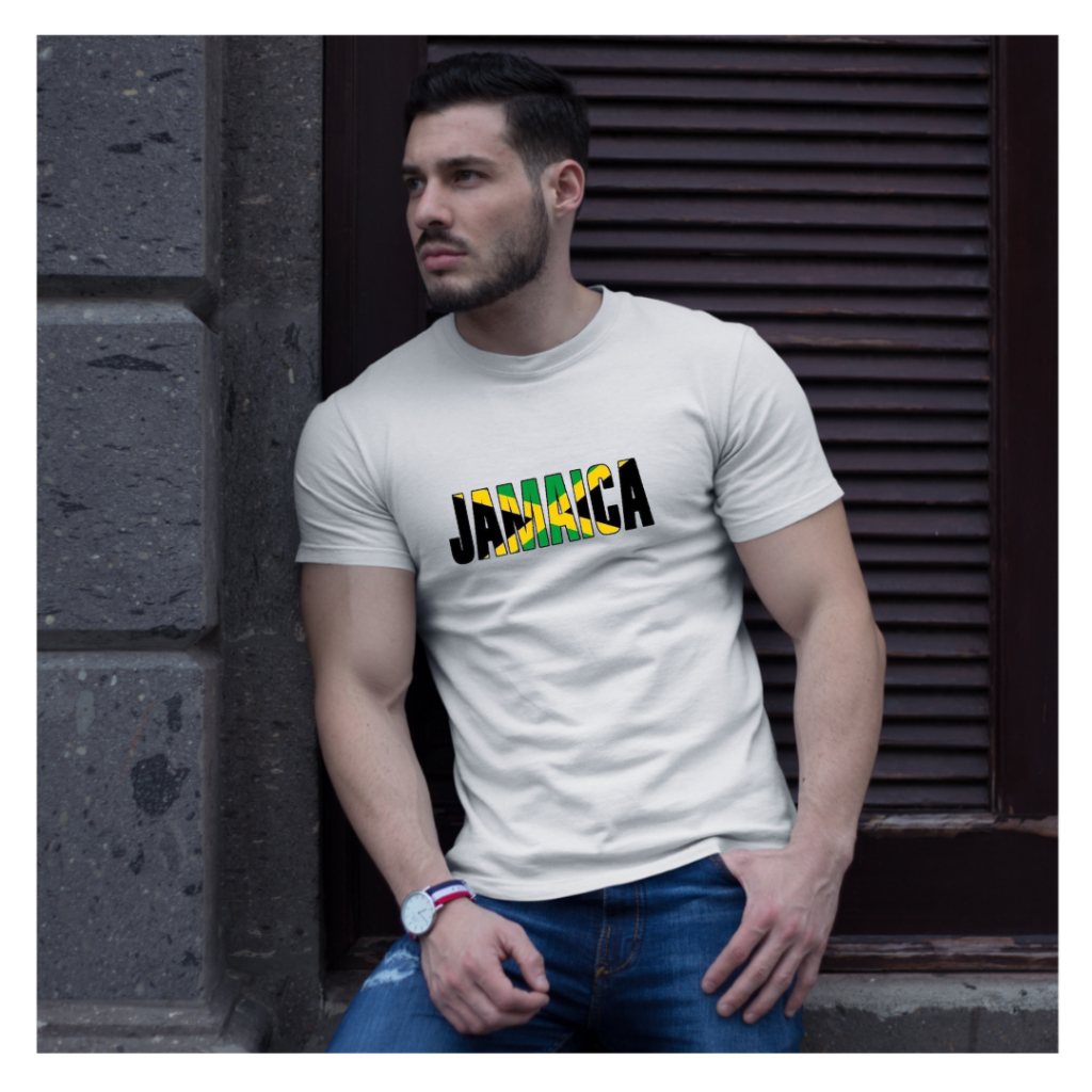 Camisa Camiseta Blusa Streetwear Algodao Malha Basica Masculina Jamaica