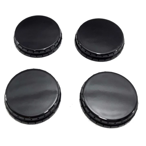 Kit com 4 Espalhadores Tampinhas Queimador do Fogão Esmaltec Veneza Ágata Caribe Munique Bali