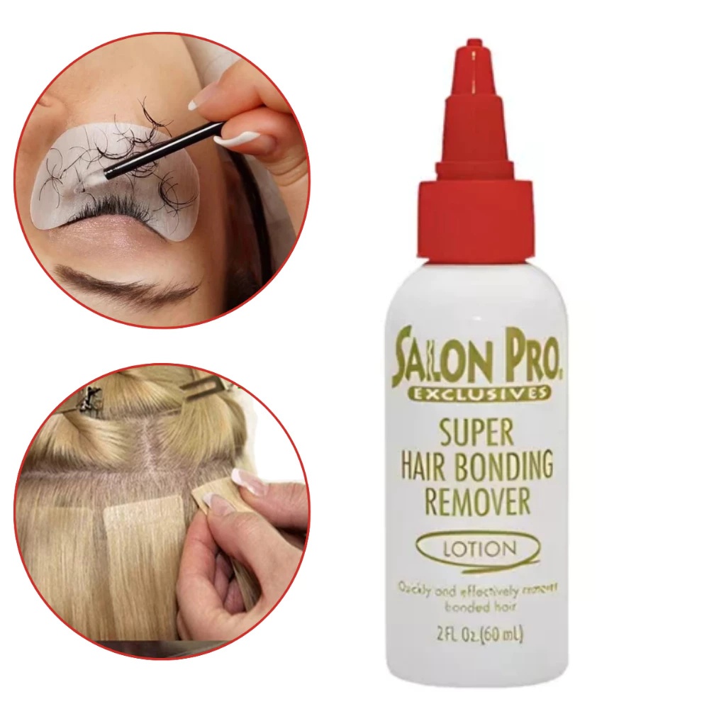 Removedor Salon Pro 60ml Profissional Para Extensão de Cílios e Cabelo