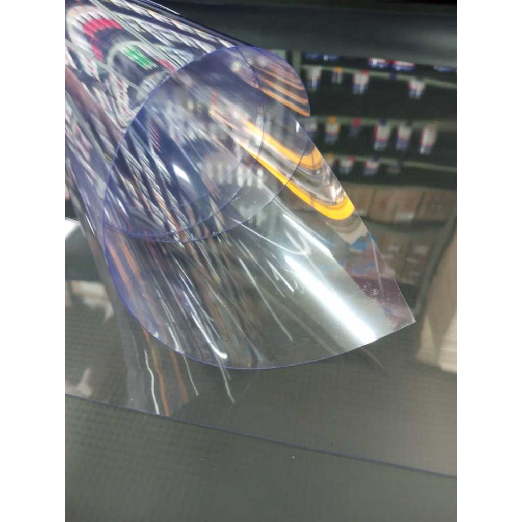 Chapa Placa Pvc Transparente Cristal 120cm X 60cm X 0,30mm