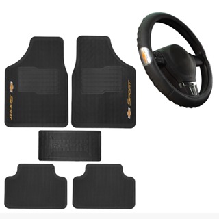 tapete personalizado automotivo Chevrolet + Capa de volante em Oferta na Shopee