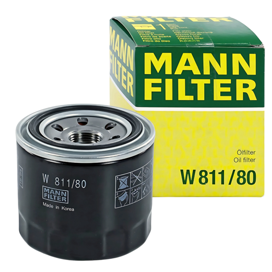 Filtro Oleo Motor Hyundai Hb20 1.6 Todos Mann W811/80