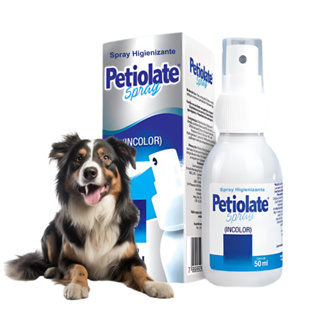 Petiolate Spray Higienizante Antisséptico e Cicatrizante Para cachorro e Gato 50ml em Oferta na Shopee