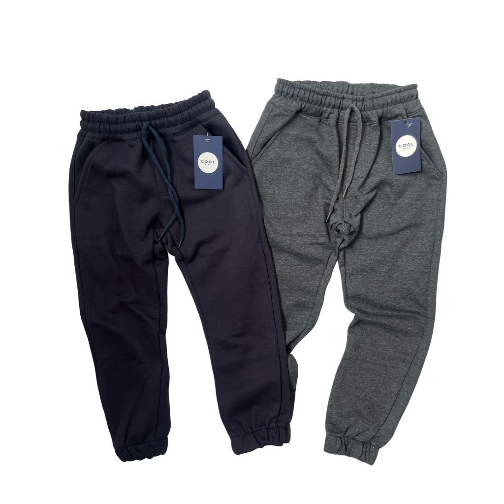 kit com 2 calças moletom juvenil masculino infantil menino flanelado TAM 10 12 14 e 16 Moleton em Oferta na Shopee
