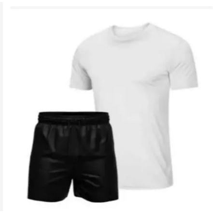 Kit Camiseta Dry Fit + Short CALÇÃO Moda Praia Academia CONFORTAVEL