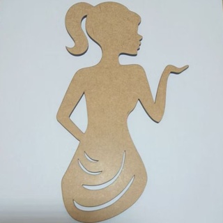 Silhueta/Desenho Mulher 40 cm em Oferta na Shopee