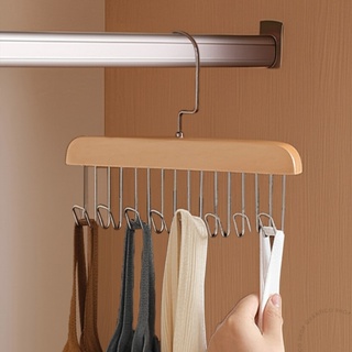 Cabide Plástico 1 2 4 ou 6 Unidades Multiuso Organizador 8 Ganchos Gravata Cachecol Bolsa Boné em Oferta na Shopee