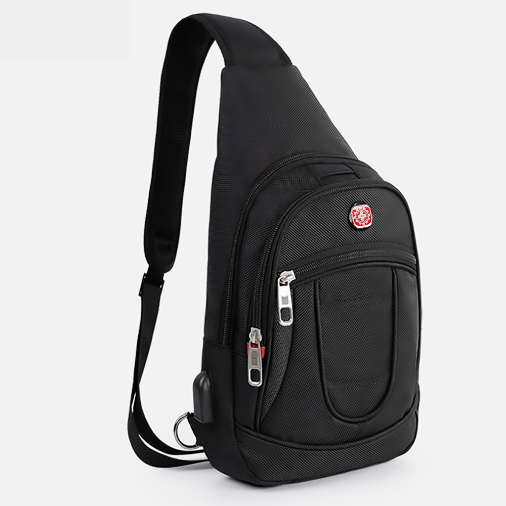 Shoulder Bag Transversal Executiva Antifurto Masculina Crosswave Resistente USB em Oferta na Shopee