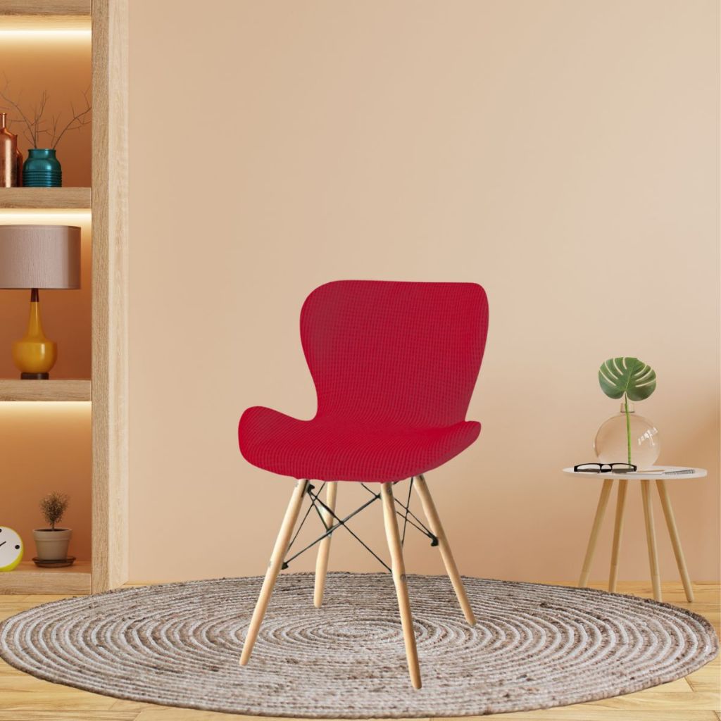 Kit 6 Capas Para Cadeira Eiffel Slim Office Escritório Em Malha Gel Premium Ajustável Diversas Cores