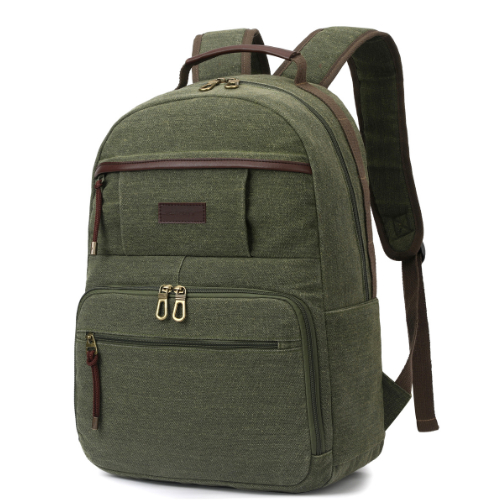 Mochila Bolsa Em Lona Resistente Reforçada Premium Escolar Trabalho Viagem em Oferta na Shopee