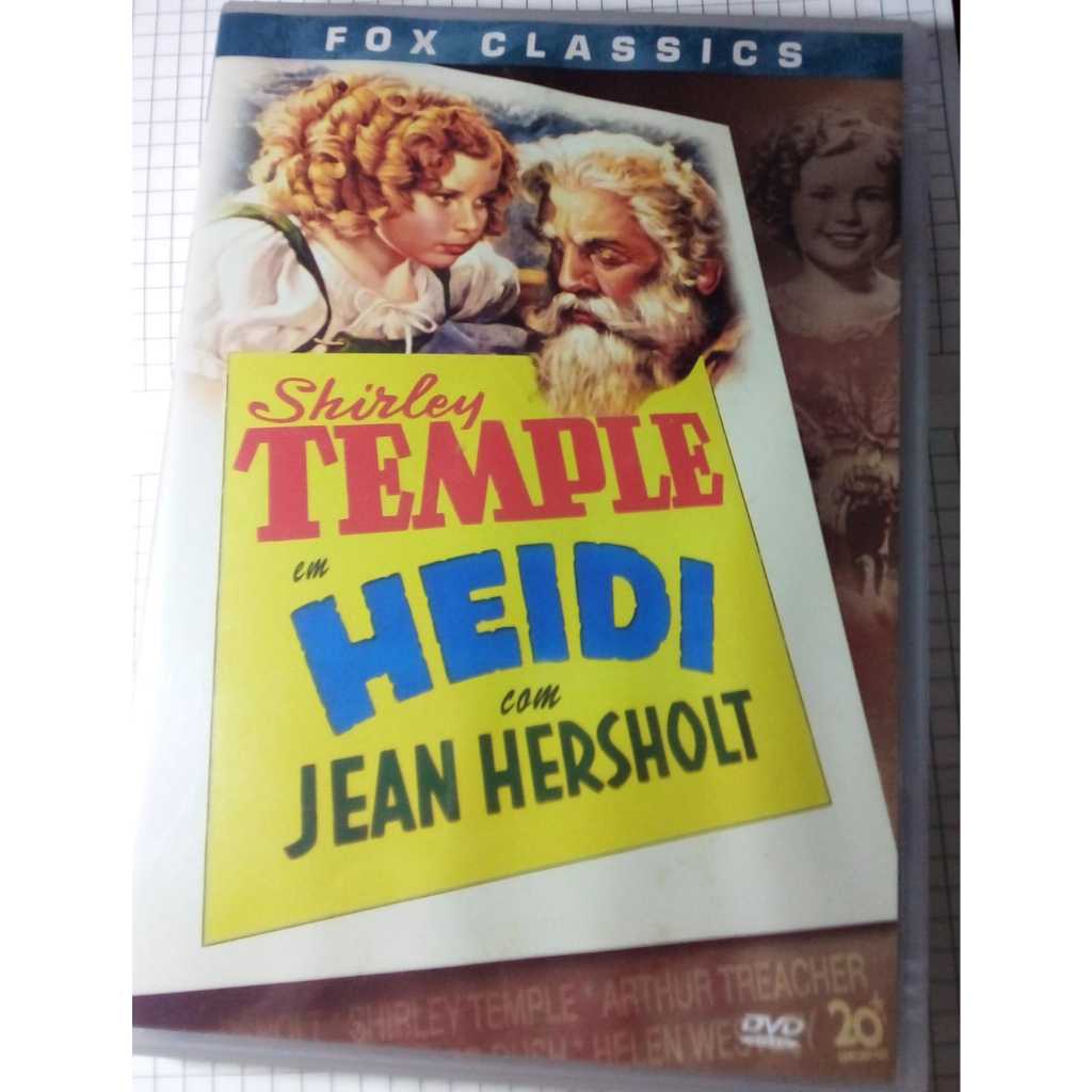 DVD Original - Heidi - RARIDADE(1937)