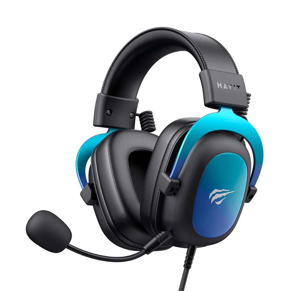 Headset Gamer Havit Gamenote H2002U Pro USB 7.1 Preto/Gradient