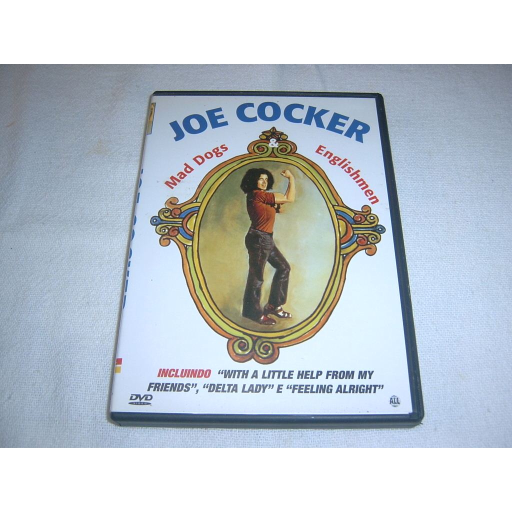 Dvd Joe Cocker - Mad Dogs & Englishmen Midia Como Nova