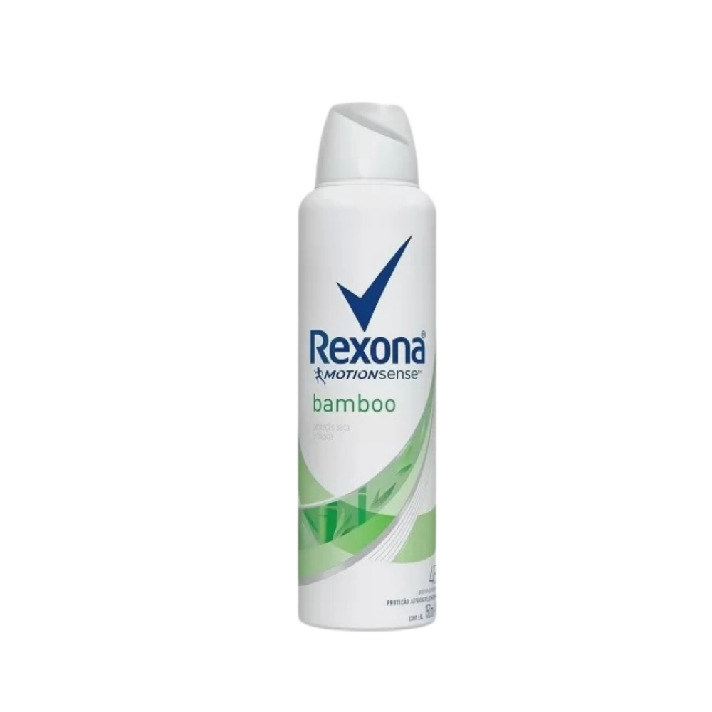 Desodorante Aerossol Rexona Feminino Bamboo 150ml - Proteção Prolongada e Frescor Natural