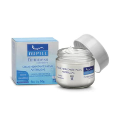 Creme Hidratante Facial Nupill Anti-Rugas FPS 15 50g – Hidratação e Proteção Diária