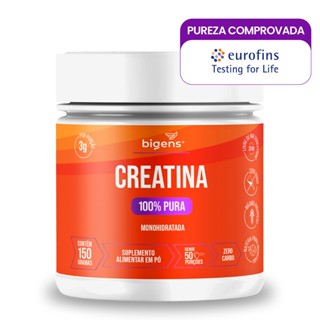 BIGENS CREATINA PURA EM PÓ 150G BIOGENS em Oferta na Shopee