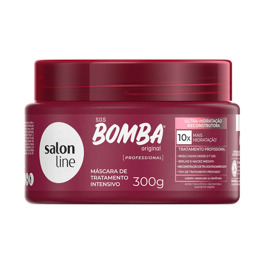 Máscara SOS Bomba Ultra Hidratação Reconstrutora - Beauty