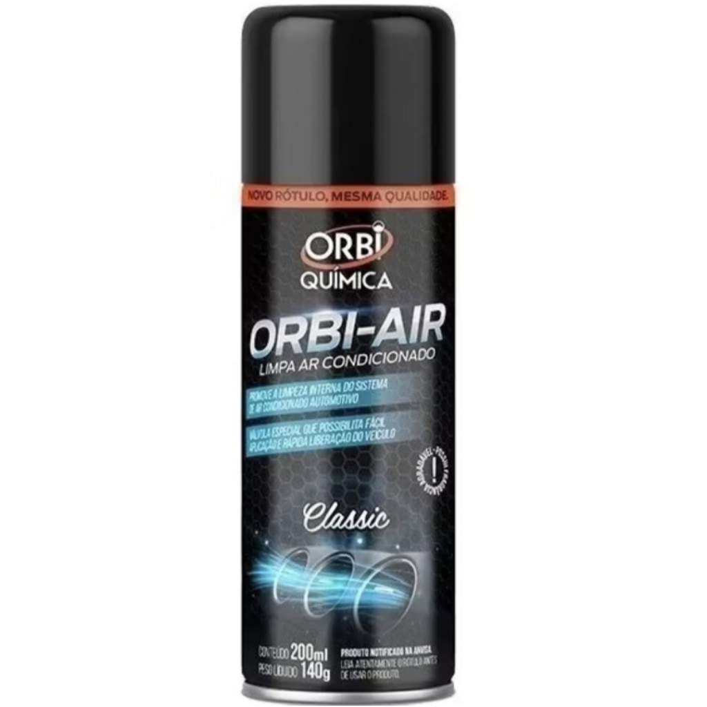 Limpa Ar Condicionado Higienização Automotiva Aroma Classic - Orbi Química