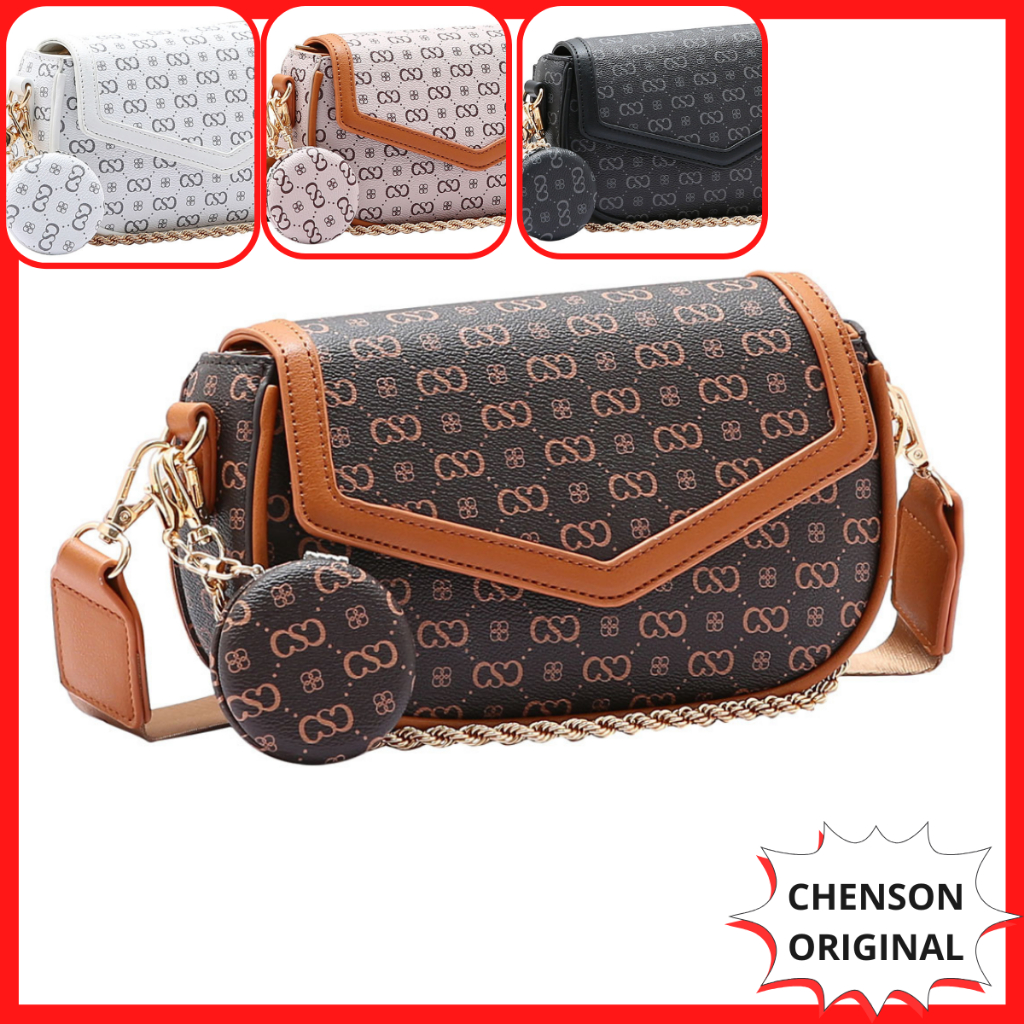 Bolsa Clutch Pequena de Festa Casamento Formatura com Alça Transversal Chenson 3485087 Original Luxo