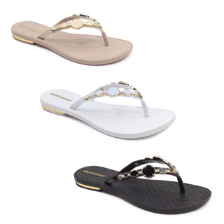 Sandália Rasteirinha Listrada Confortável Ajustável Aos Pés em Oferta na Shopee