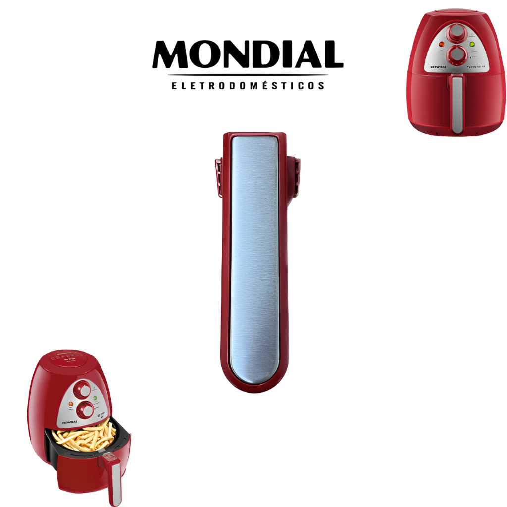 Puxador Air Fryer Mondial Af-14 3,2l Vermelho Adaptação Compatível
