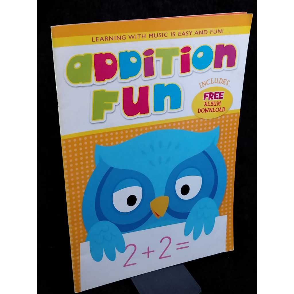 Livro Infantil Educacional Addition Fun em ingles Livros usados desapego de livros sebo de livros