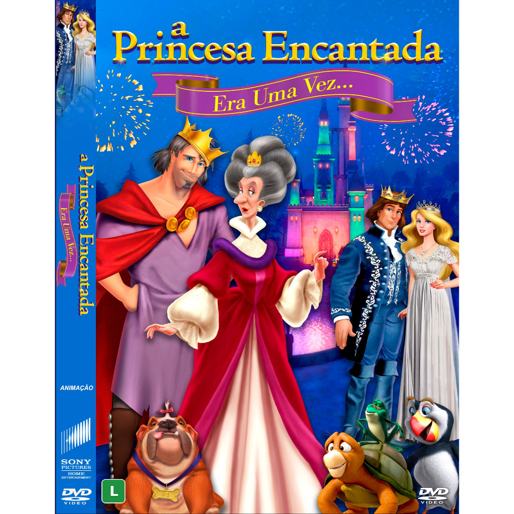 Dvd Filme: A Princesa Encantada - Era Uma Vez (2023)