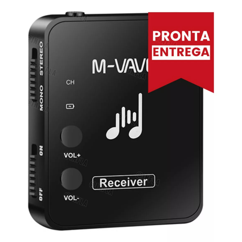 Receptor M-vave Wp-10 Para Retorno De Palco Adicional Avulso Receiver em Oferta na Shopee