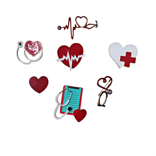 Broche Enfermagem Estetoscópio Médico Acessórios Bijuteria Presente em Oferta na Shopee