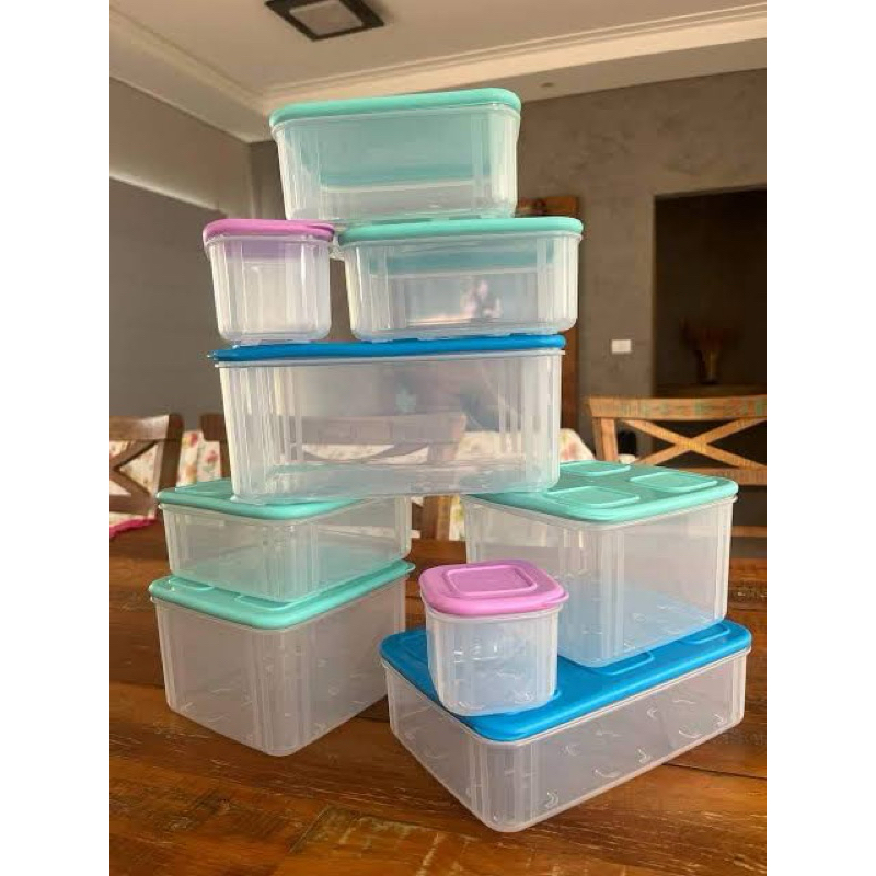 Kit Tupperfresh 9 peças Tupperware