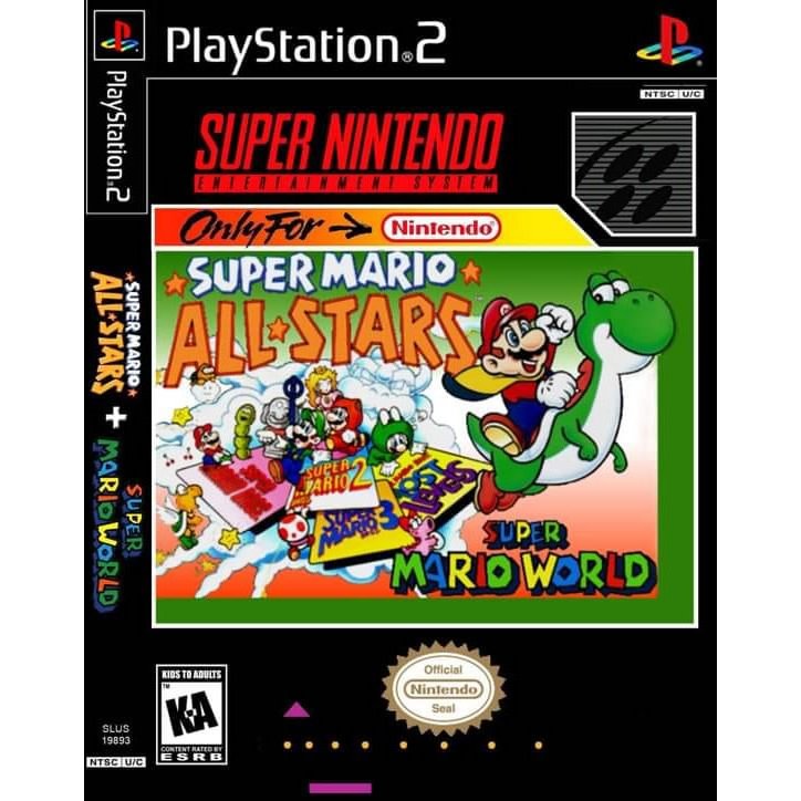 Super Mario All Stars Snes Game - Ps2 | Smart Games Br