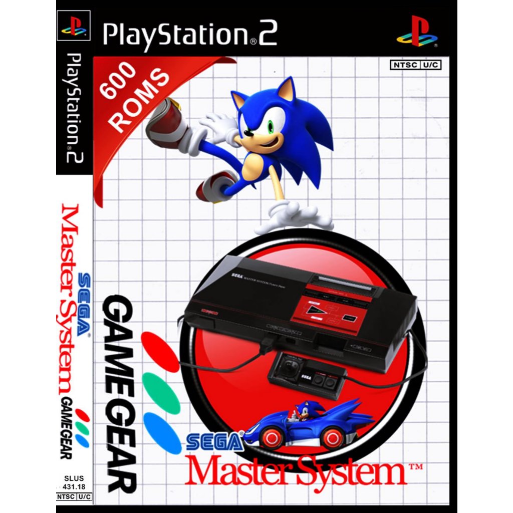 Coleção Master System Game Gear - Ps2 | Smart Games Br