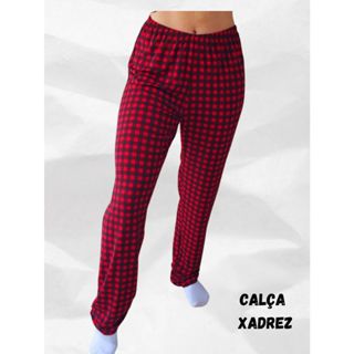 Calças FINAS Para dormir lisas Estampadas em Oferta na Shopee
