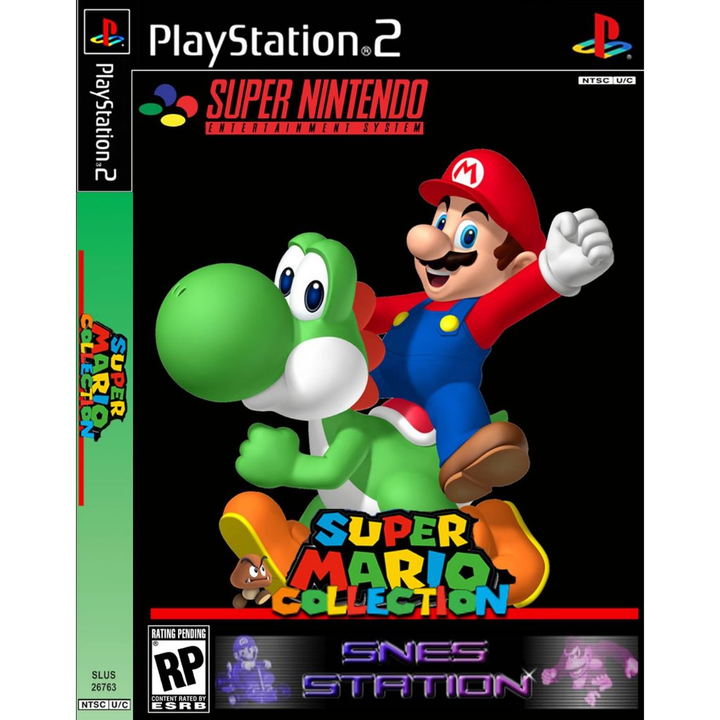 Coleção Super Mario 8bits - Ps2
