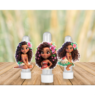 Aplique para Tubete MOANA CUTE 6x4cm – Somente Aplique – Lembrancinha Festa Infantil em Oferta na Shopee