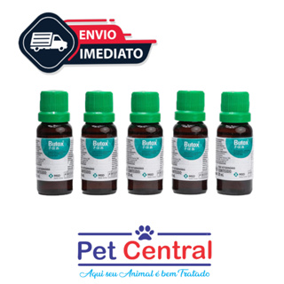 Kit 5 Un Butox P/ Matar Carrapato E Pulgas No Quintal Rápido Carrapaticida, Mosquicida e Sarnicida Ambiente 20ml em Oferta na Shopee