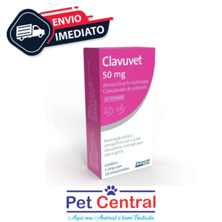 Antibiótico Provets Clavuvet 10 comprimidos para Cães e Gatos em Oferta na Shopee
