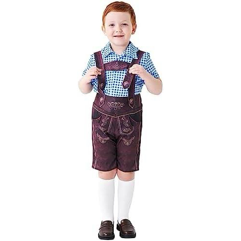 Fantasia Menino Campones Octoberfest Costume Germânico