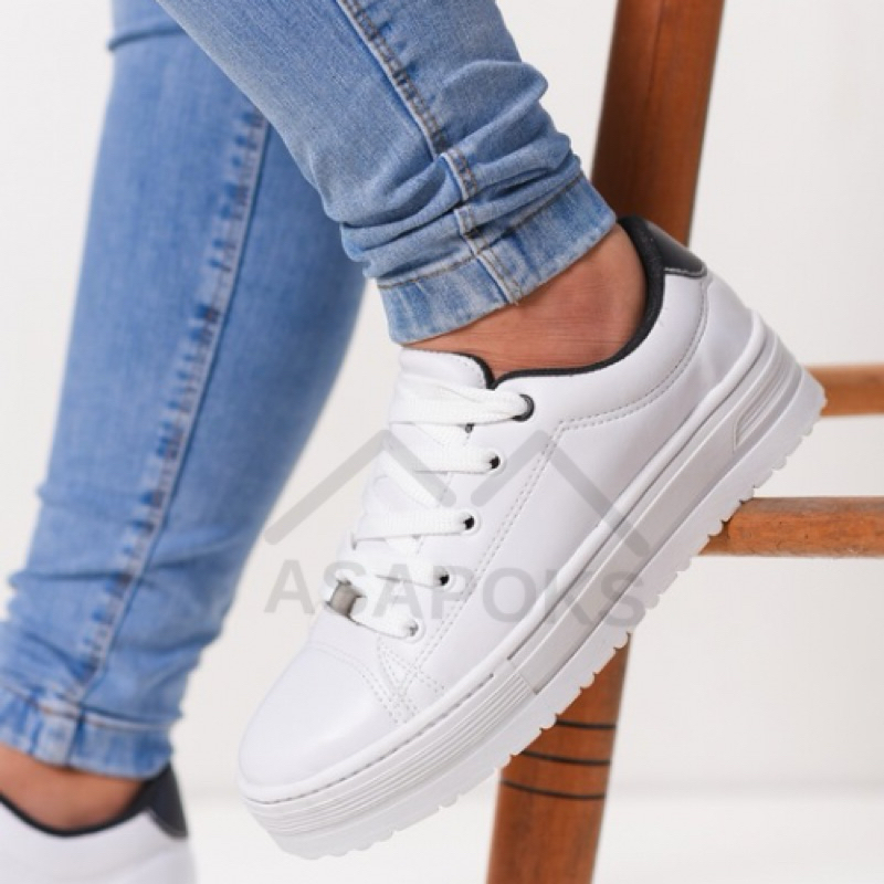 Sapatênis Tênis Feminino Casual Sapato Confortável Leve Envio Imediato