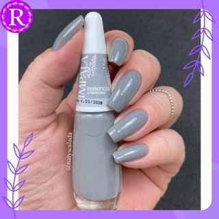 Esmalte Impala Essencial A Cor Da Sua Moda Cremoso 7,5ml - Cinza Claro Neutro. em Oferta na Shopee