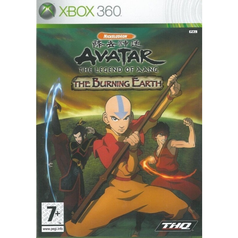 Avatar The Last Airbender The Burning Earth - Xbox 360 Desbloq LT