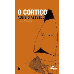 Livro de Bolso Literatura Brasileira O Cortiço de Aluísio Azevedo pela Saraiva de Bolso